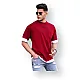 Red mens t-shirt Zulu PK5802 Premium