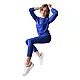 Women's blue set Milian AY0824