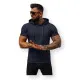 Dark blue mens T-shirt Remer JS/8T89/25Z