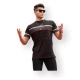 Vīriešu melns t-krekls Geoffrey PK5372 Premium