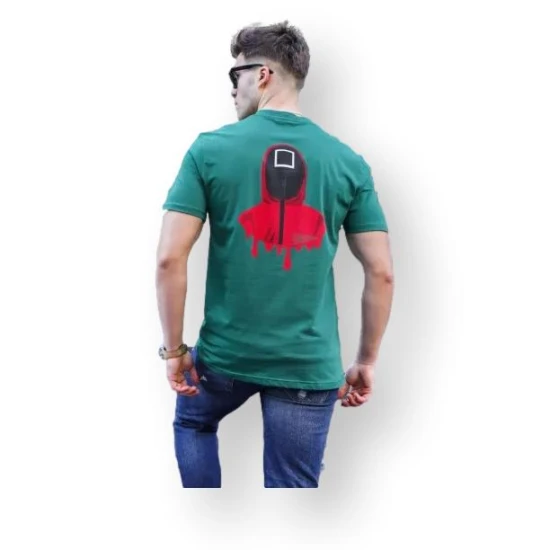 Vīriešu zaļš t-krekls Game PK5384 Premium