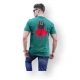 Vīriešu zaļš t-krekls Game PK5384 Premium