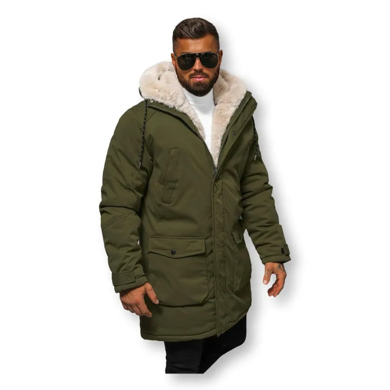 Vīriešu zaļa ziemas jaka zolo JS/5M120/392