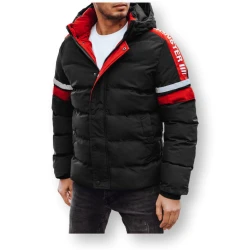 Melna vīriešu ziemas jaka Noris