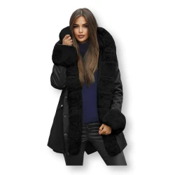 Sieviešu melna jaka Gibon