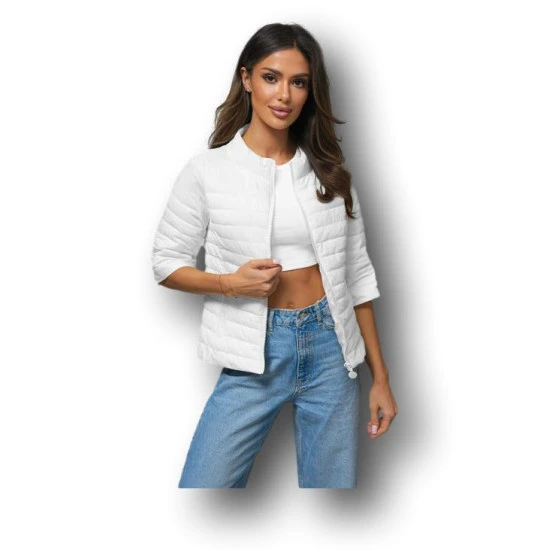 Sieviešu balta jaka Light O/H891Z