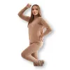 Sieviešu bēšs komplekts Minky 21147