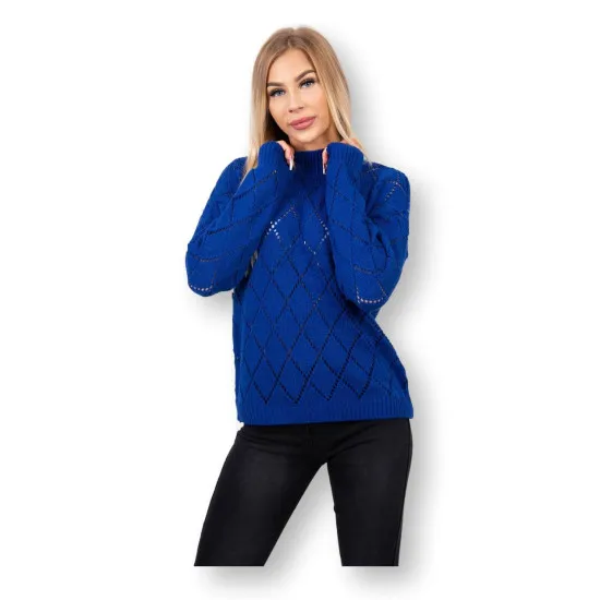 Women's blue jumper Rombas 19245