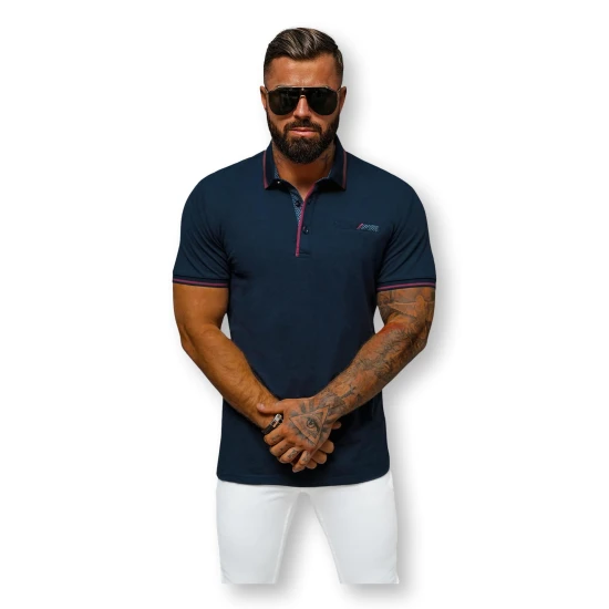 Vīriešu tumši zils polo krekls Team O/DA758