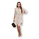 Beige Glow dress