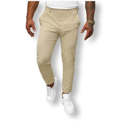 Brūnas vīriešu bikses Barber