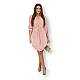 Glow peach dress