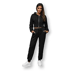 Damski czarny komplet casual Tiny