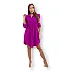 Glow dress in purple