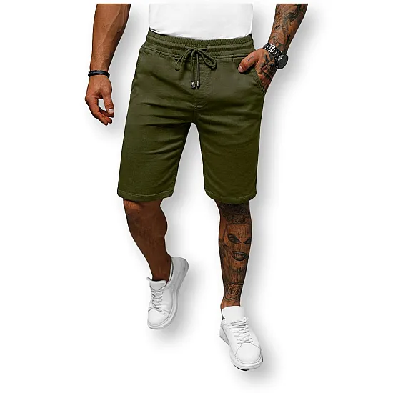 Męskie szorty khaki Nica NB/MP0266MV