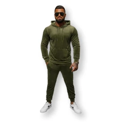 Vīriešu haki velūra komplekts Rolos