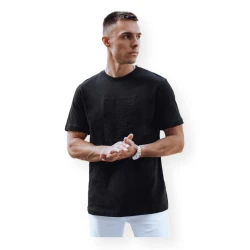 Vīriešu melns T-krekls Timber