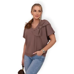 Sieviešu brūns krekliņš Korin