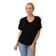 Sieviešu melns krekls Korin 28871