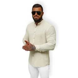 Vīriešu bēšs krekls Litor