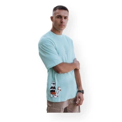 Vīriešu piparmētru T-krekls Wild