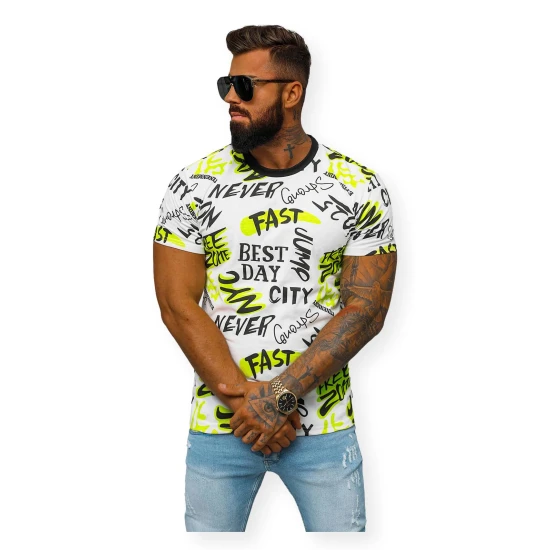 Vīriešu T-krekls ar apdruku Fast JS/8T1210/1