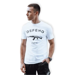 Vīriešu balts krekls Defend