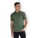 Men's khaki polo shirt Metrol PX0611