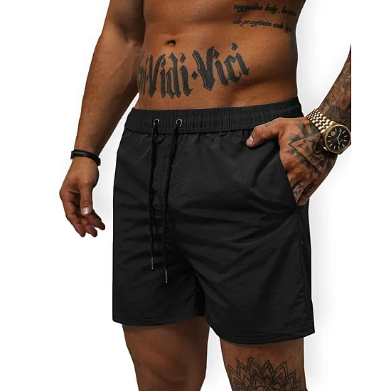 Vīriešu melni šorti Vidi JS/XL018/1