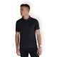 Vīriešu melns polo krekliņš Metrol