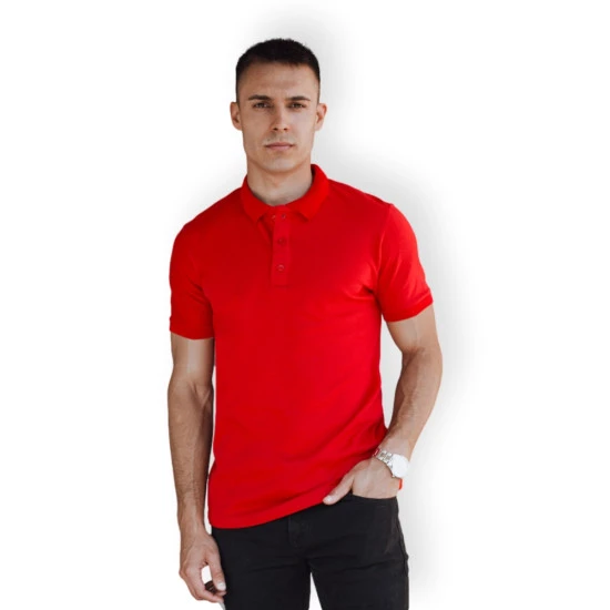 Vīriešu sarkans polo krekliņš Metrol T-krekls