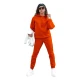 Sieviešu oranžais komplekts Ksenia AY1095 Premium