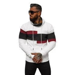 Vīriešu balts džemperis Henry