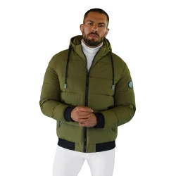 Vīriešu haki krāsas ziemas jaka Edi