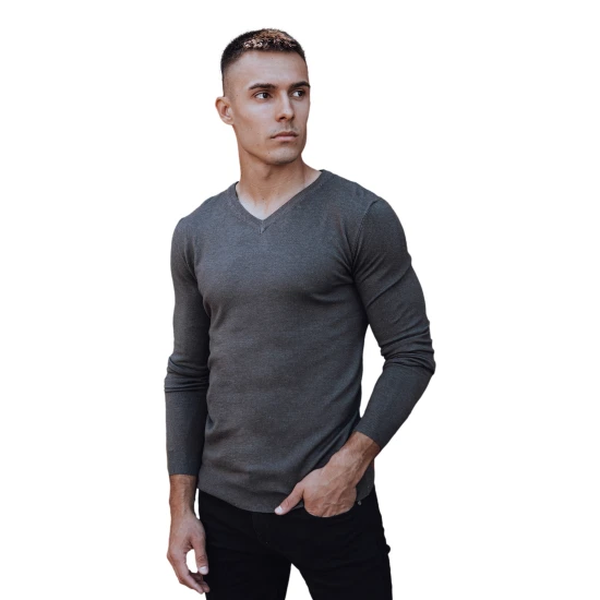 Vīriešu tumši pelēks džemperis Henri WX2219