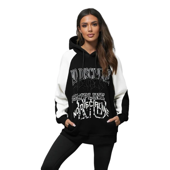 Vīriešu tumši pelēks džemperis Never give up O/SWE23037Z