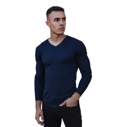 Vīriešu tumši zils džemperis Henri