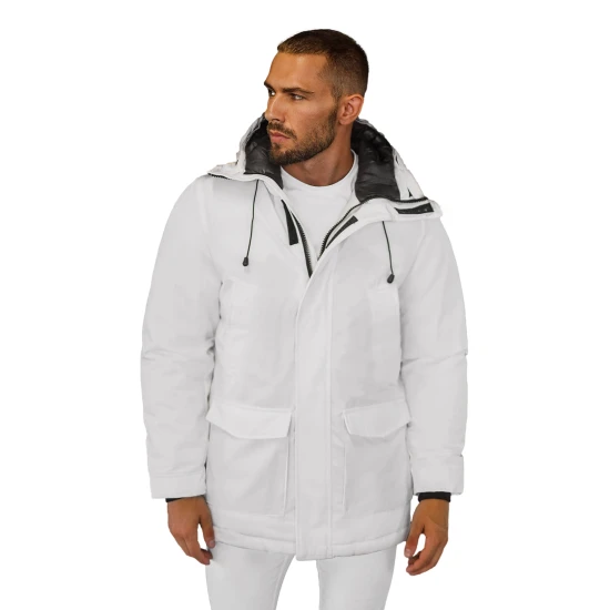 Balta vīriešu ziemas jaka Anton JS/5M779/281Z