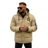 Brūna vīriešu ziemas jaka Lorenco JS/57M7503/62Z