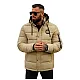 Miesten ruskea talvitakki Lorenco JS/57M7503/62Z