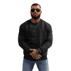 Melns džemperis Ethan