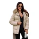 Sieviešu brūna ziemas jaka Star JS/5M3256/62