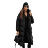 Sieviešu melns mētelis Izabel JS/5M3163/392Z