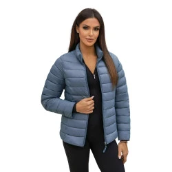 Zila stepēta jaka Sofia