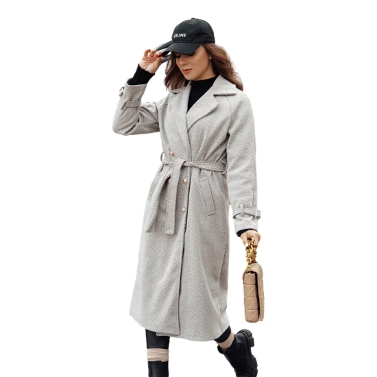 Sieviešu brūns mētelis Cameli NY0744