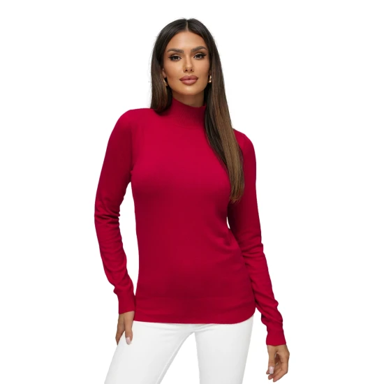 Sieviešu džemperis ar augstu apkakli Milena JS/8003/5