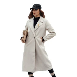 Sieviešu smilškrāsas krāsas mēteļi Abel