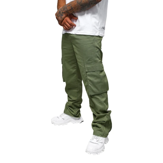 Vīriešu platas haki krāsas bikses Deril O/G3016Z