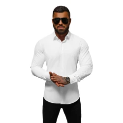 Balts vīriešu krekls Fulio