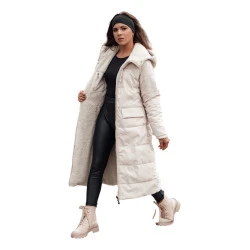 Sieviešu brūna jaka Gluma